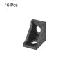 sourcing map 16Pcs Inside Corner Bracket Gusset, 28x28x20mm 2028 Angle
