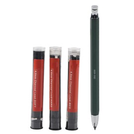 Erasable Pencil Core Painting Automatic Pencil 4.0mm Charcoal Pencil Core for Art Making