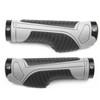 JPFASHIONING Ergonomic Lockable Bicycle Handlebar Grips Widen Holding Surface Double
