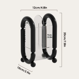 KYSUN Brush Holder Make Up Brush Organiser, Make Up Cosmetic Organiser, Makeup Brush Container, Brush Holder Cosmetic Storage for Brushes, Eyeliner, Dressing Table (Black)