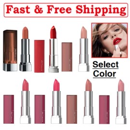 Maybelline Color Sensational Lipstick,Cream Finish,Nude Lust (1 Ct).Select Color - 275 CRAZY FOR COFFEE