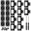 YiiHHooN Non-Mortise Door Hinges, 20 Pcs Small Bifold Door Hinges