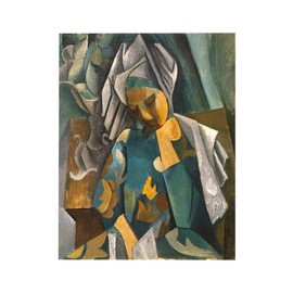 Spiffing Prints Pablo Ruiz Picasso Reine Isabeau - Small - Semi Gloss - Unframed