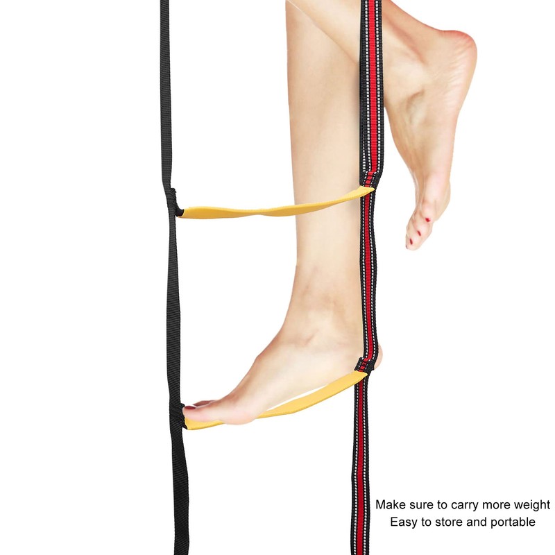 Marine Rope Ladder 3 Step Nylon Lightweight Detachable Anti Slip