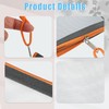 VOCOSTE Mini Zipper Mesh Bag Mesh Zipper Bag Storage Pouch
