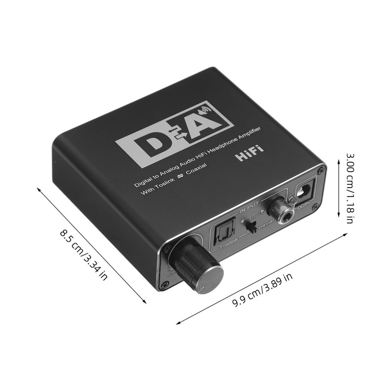 LABRIMP Digital Optical to Analog Audio Converter for Tv Speakers