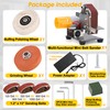 Mornajina Mini Belt Sander for Knife Making, 3 IN 1
