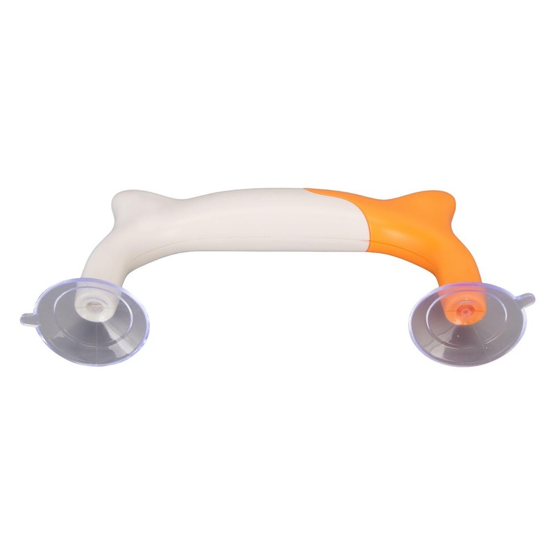 HEEPDD Ruler with Ergonomic Handle - Orange, ABS, PVC, 13.2