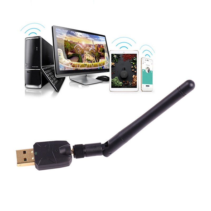 USB Bluetooth 5.1 Adapter for PC Long Range 100M Class