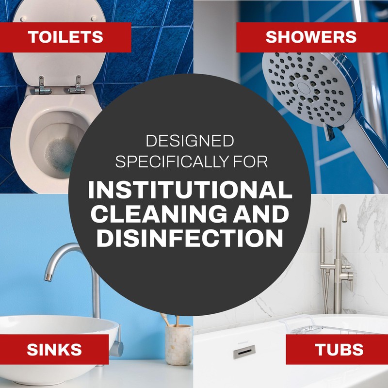 SC Johnson Professional Non-Acid Bowl and Bathroom Cleaner, Disinfectant Cleaner,