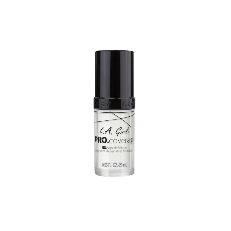L.A. Girl Pro Coverage - Base líquida, Blanco, 0.95 Fl