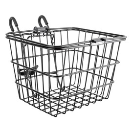 Sunlite Mini Lift-Off Bicycle Basket, Black