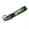 XIDAODIT Motorcycle Embroidered Keychain 3D Rubber Key Ring For Ninja