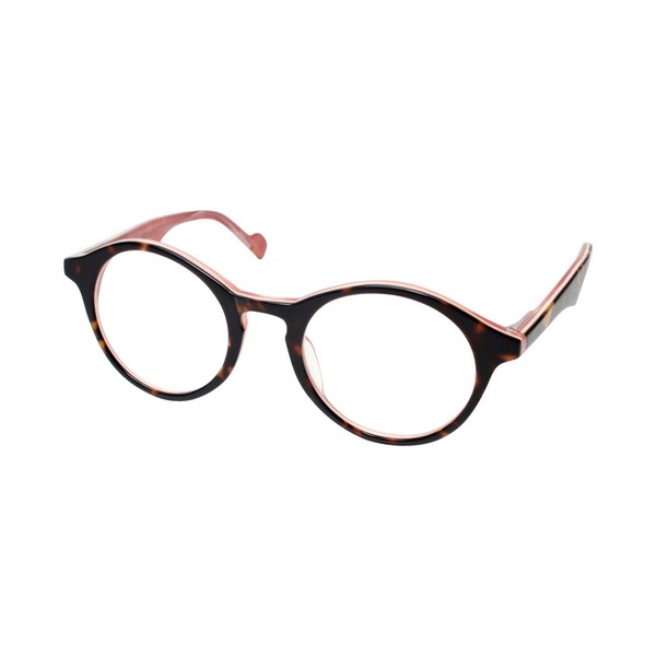 Calabria 850 Round Designer Reading Glasses w/Hard Case