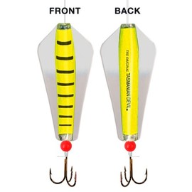 Tom's Taz Lures 057 Hot Canary - 26 Gram Tasmanian Devil Fishing Lure