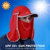 GADIEMKENSD Foldable Fishing Cap with Neck Protection, UPF 50+ Sun