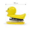 Setocraft Stapler Duck Yellow Stapler Height: Approx. 2.4 inches (6.2