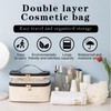 SUSOO 2 in 1 Large Toiletry Bag and Makeup Bag,Portable