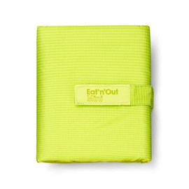 Roll'eat ® | Waterproof Thermal Bag Convertible into Tablecloth, Reusable and Eco-Friendly without BPA with Zipper, Lime Color - Eat'n'Out Mini Active