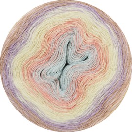 Rico Design Creative Cotton Dégradé Lucky 8, 200 g, 800 m Pastel