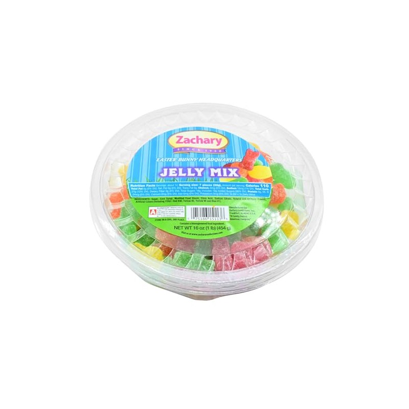 Zachary Easter Jelly Mix 16oz Tub