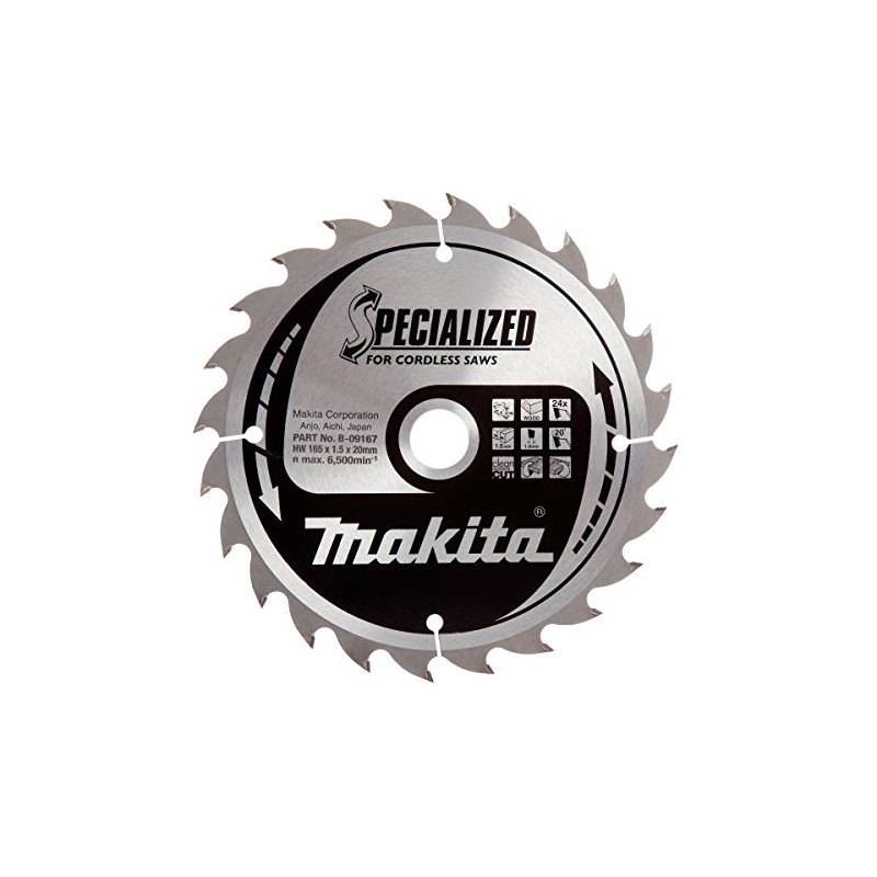 Makita B-32904 Specialized Blade for Cordless Saws 165x20x24T