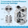 Dreyoo Pressure Balancing Cartridge and Valve Stem Assembly, Compatible with