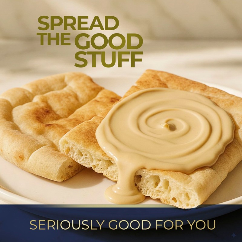 Kevala Organic Sesame Tahini - Vegan Spread, Kosher Butter Paste,