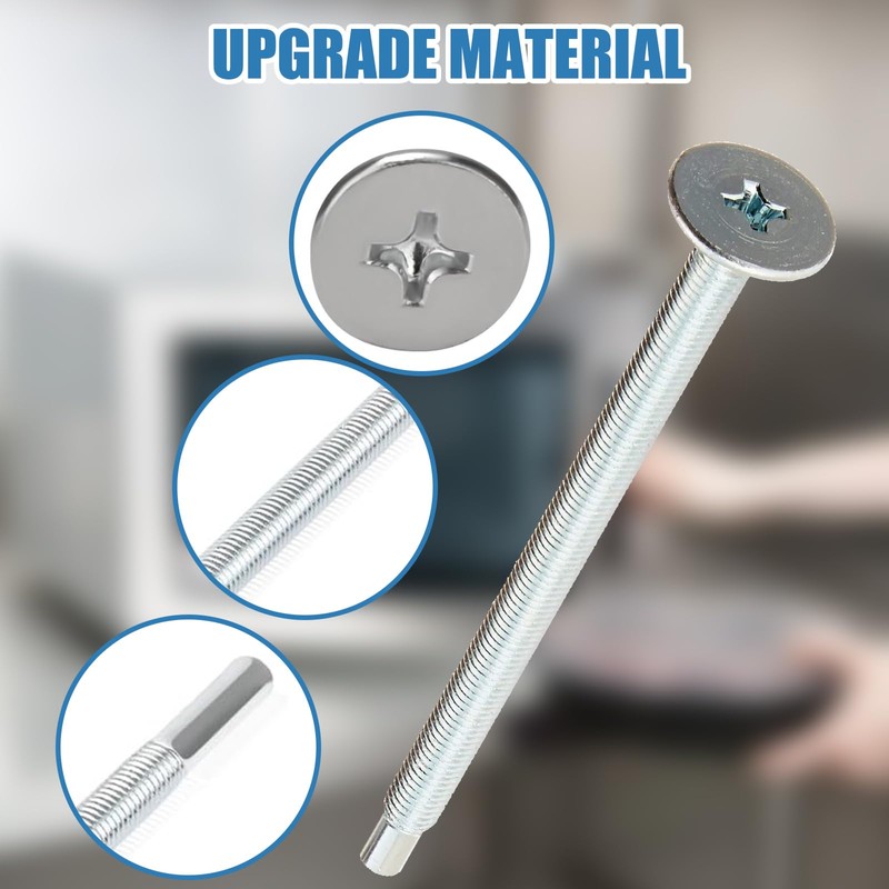 WB01X10180 Microwave Mounting Flat Bolt Easy Installation, Universal Fit |Compatible