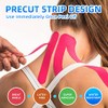 Kinesiology Tape Pre Cut - Beige Physio Tape Strips for