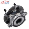 Autoround 513258 Front Wheel Hub and Bearing Assembly for Toyota