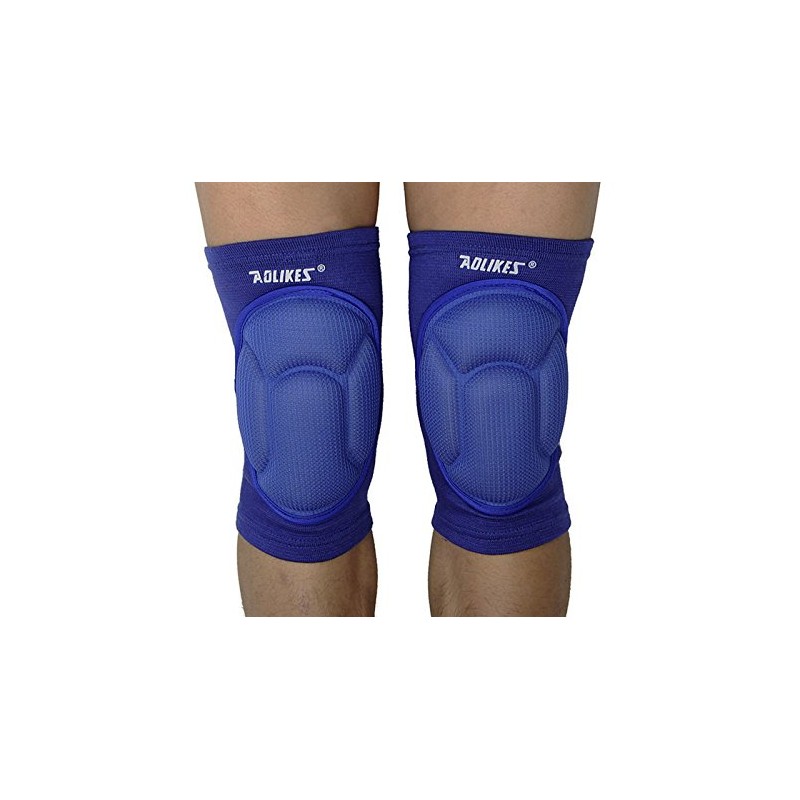 ONOGAL Shock Resistant Elastic Sports Knee Pads Blue 4533az