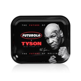 Tyson 2.0 x FUTUROLA Large Tray, Black - Premium Metal Surface for Crafting & Organizing - A Legendary Collaboration for Modern Enthusiasts