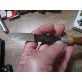 Unbranded Curved 5/8" Wide Bearing Babbitt Scraper Gas Steam Engine Machinist Engineers