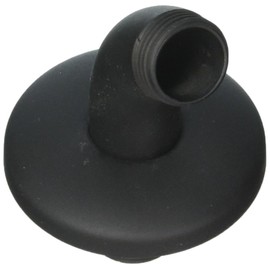 Jaclo 8025-MBK 3-1/2" Short Sweep Showerarm with Escutcheon, Matte Black