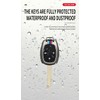TECART Key Fob Cover Fit for Honda Civic Jazz Pilot