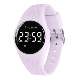 Kids Fitness Tracker Watch,Girls Digital Watch with Alarm/Stopwatch/Distance/Calories/Steps Counter, No App Activity Tracker Watches for Kids Teens Gift for Girls Boys