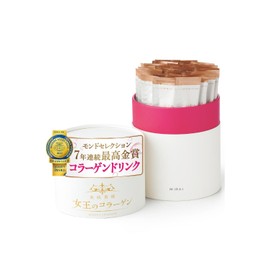 5大成分配合【モンドセレクション7年連続金賞 】女王のコラーゲン（コラーゲン ピクノジェノール ツバメの巣エキス ヒアルロン酸 プラセンタ）グレープフルーツ味 (30本入り)