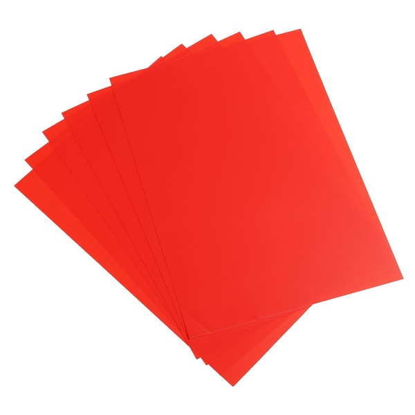 PATIKIL 12 Mil Clear PVC Binding Covers, 10 Pcs Front