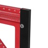 Woodworking Triangle Ruler Aluminum Alloy High Accuracy Portable Rafter Square