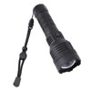 Super Bright Flashlight 30000lm Zoomable 2000m Range Support Power Output