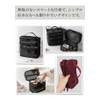 Suitcase Company GPT Mesh Vanity Pouch, 3 Tiers with Handle,