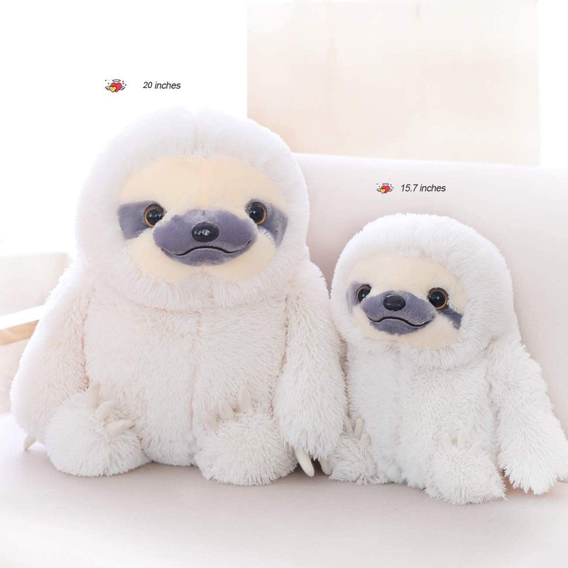 Winsterch Cute Sloth Stuffed Animal Toy,Small Plush Sloth Tedy Bear