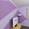 HEXIMO Slat Wall (0.46 m²) Made of XPS - Slats