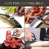 Ravian Kitchen Scissor Heavy Duty Shears with PP Cover Multifunctional