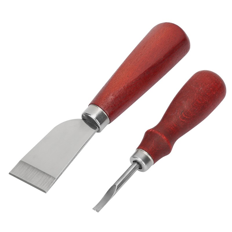 18pcs Leather Craft Working Punch Tools Kit Sewing Stitching Carving