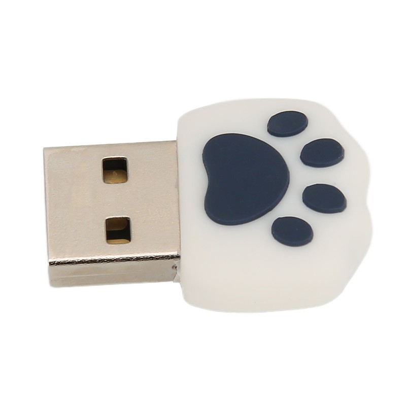 U Disk USB2.0 Hot Swap Cat Paw Shape Cartoon Style