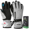 Hikenture Guantes de esquí para hombres y mujeres, guantes de