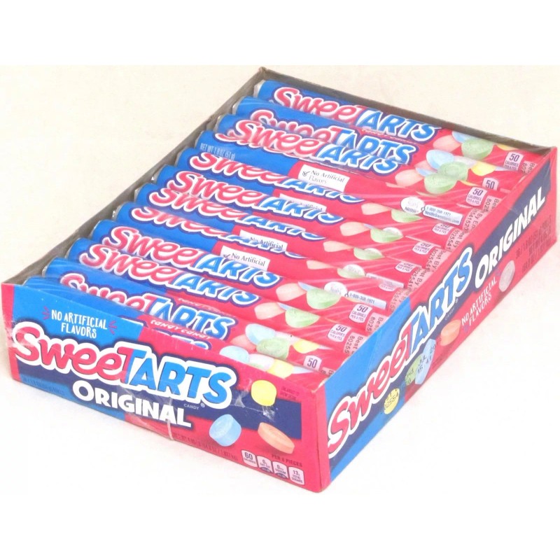 Sweetarts Candy 36 Count Rolls Bulk Box Sweet Tart Sweetart