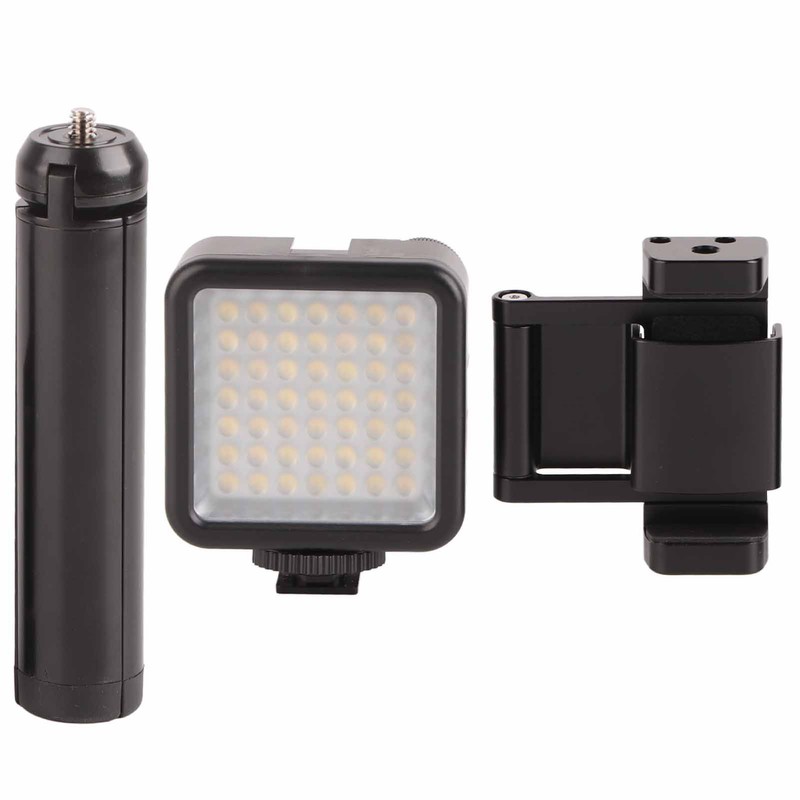 Mobile Phone Fill Light Tripod Extension Bracket Video for OSMO